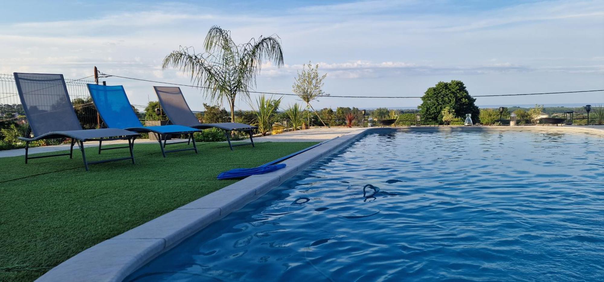Villa Bistinetti Rez De Villa Tout Confort Avec Piscine Penta di Casinca Eksteriør billede